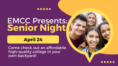 EMCC Presents: Senior Night (Image shows high school students)