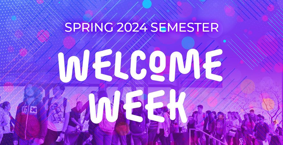 welcome week for spring 2024