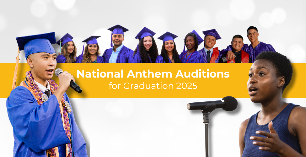 national anthem auditions for graduation 2025