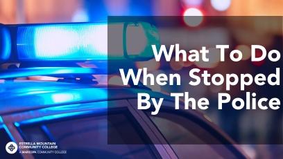 What To Do When Stopped By The Police
