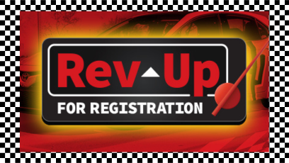 Rev Up for Registration