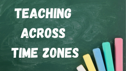 Teaching across time zones