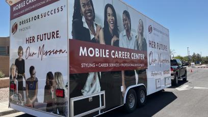 Dress for Success Mobile Career Center Trailer