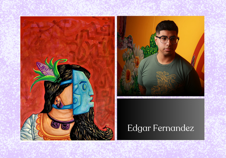 Artist Edgar Fernandez