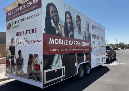 Dress for Success Mobile Career Center Trailer