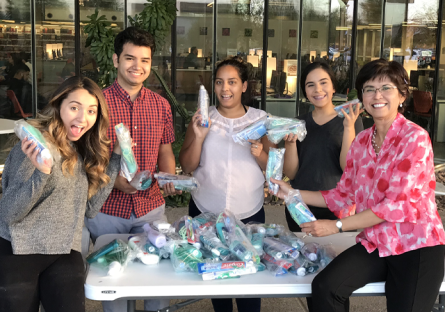 Hygiene kit project is eye-opening for EMCC’s Future Teachers Club members ""