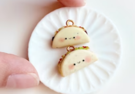 taco earrings