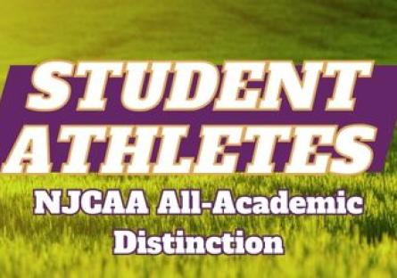 EMCC Student-Athletes Make NJCAA All-Academic Teams