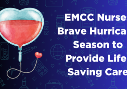 EMCC Nurses Brave Hurricane Season to Provide Life-Saving Care