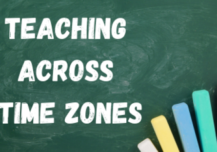 Teaching across time zones