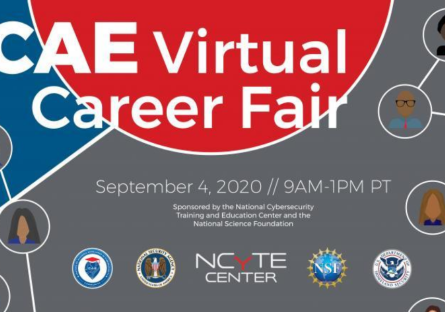 CAE Virtual Career Fair Flyer