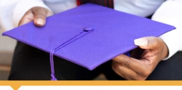 Purple Grad Cap