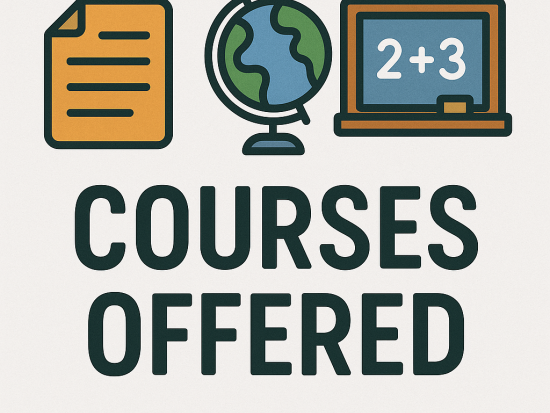 Course offered